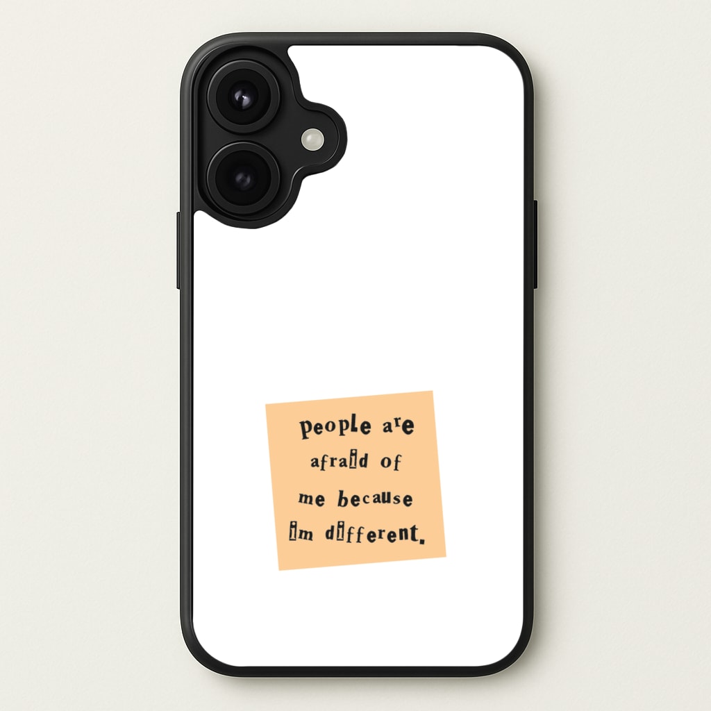 People Are Afraid Of Me - Scissorhands Phone Case for iPhone 17