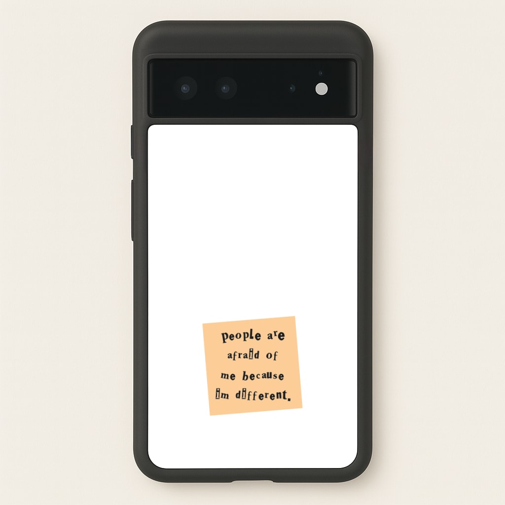 People Are Afraid Of Me - Scissorhands  - Edward Scissorhands Phone Case for Google Pixel 6