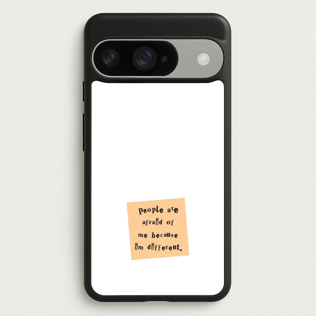 People Are Afraid Of Me - Scissorhands Phone Case for Google Pixel 10 / 10 Pro