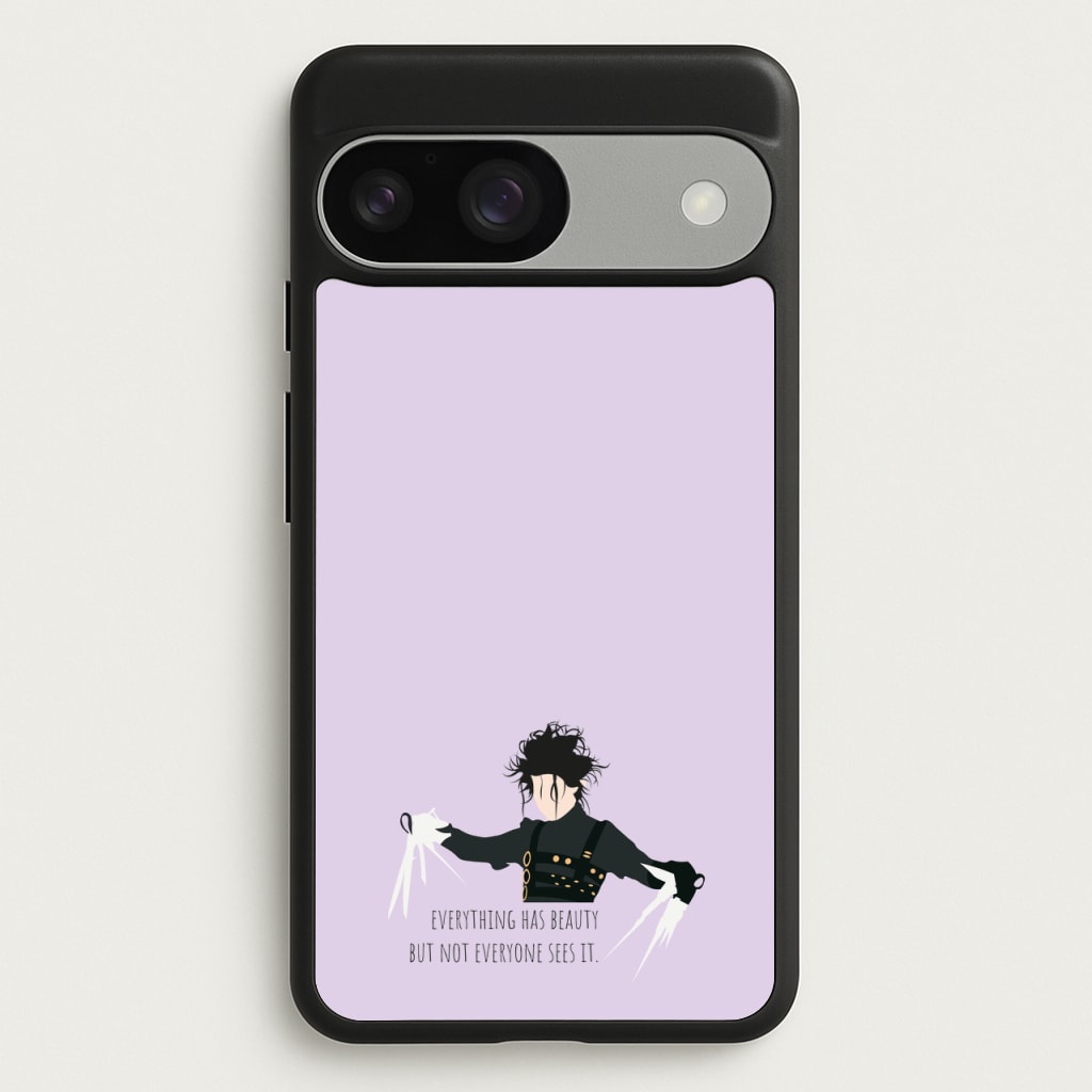 Everything Has Beauty - Scissorhands - Edward Scissorhands Phone Case for Google Pixel 9 / 9 Pro