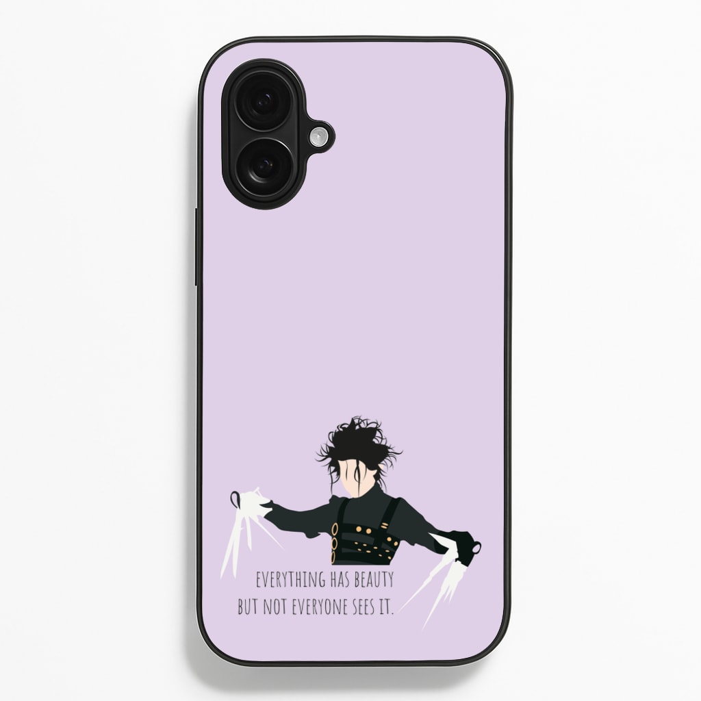 Everything Has Beauty - Scissorhands Phone Case