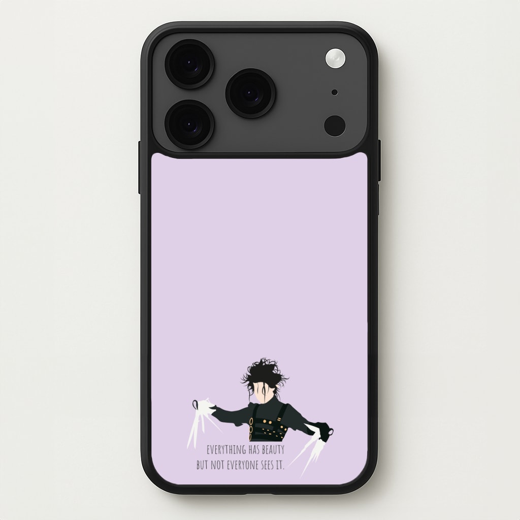 Everything Has Beauty - Scissorhands Phone Case for iPhone 17 Pro Max