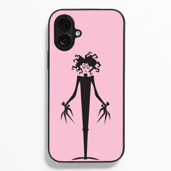 Cartoon - Scissorhands - Edward Scissorhands Phone Case for iPhone 16 Plus
