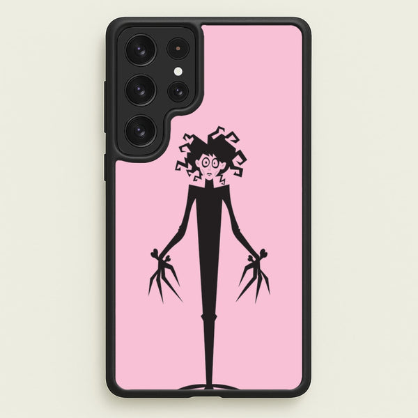 Cartoon - Scissorhands - Edward Scissorhands Phone Case for Galaxy S23 Ultra