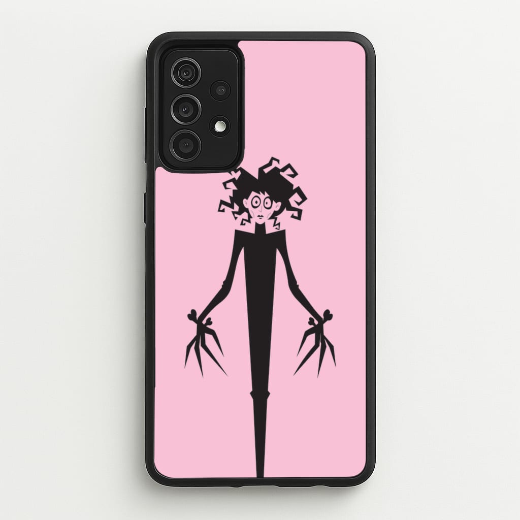 Cartoon - Scissorhands - Edward Scissorhands Phone Case for Galaxy A52 / A52s