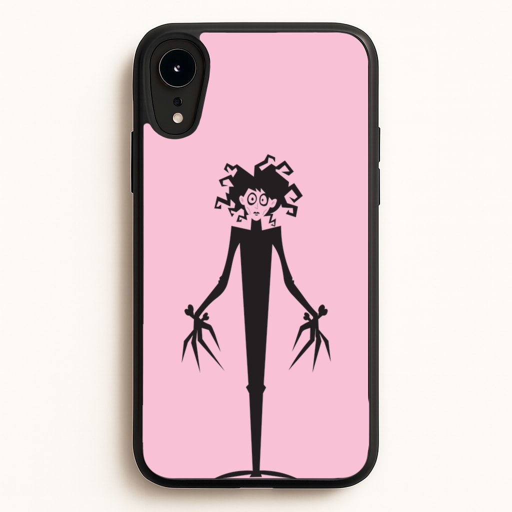 Cartoon - Scissorhands - Edward Scissorhands Phone Case for iPhone XR