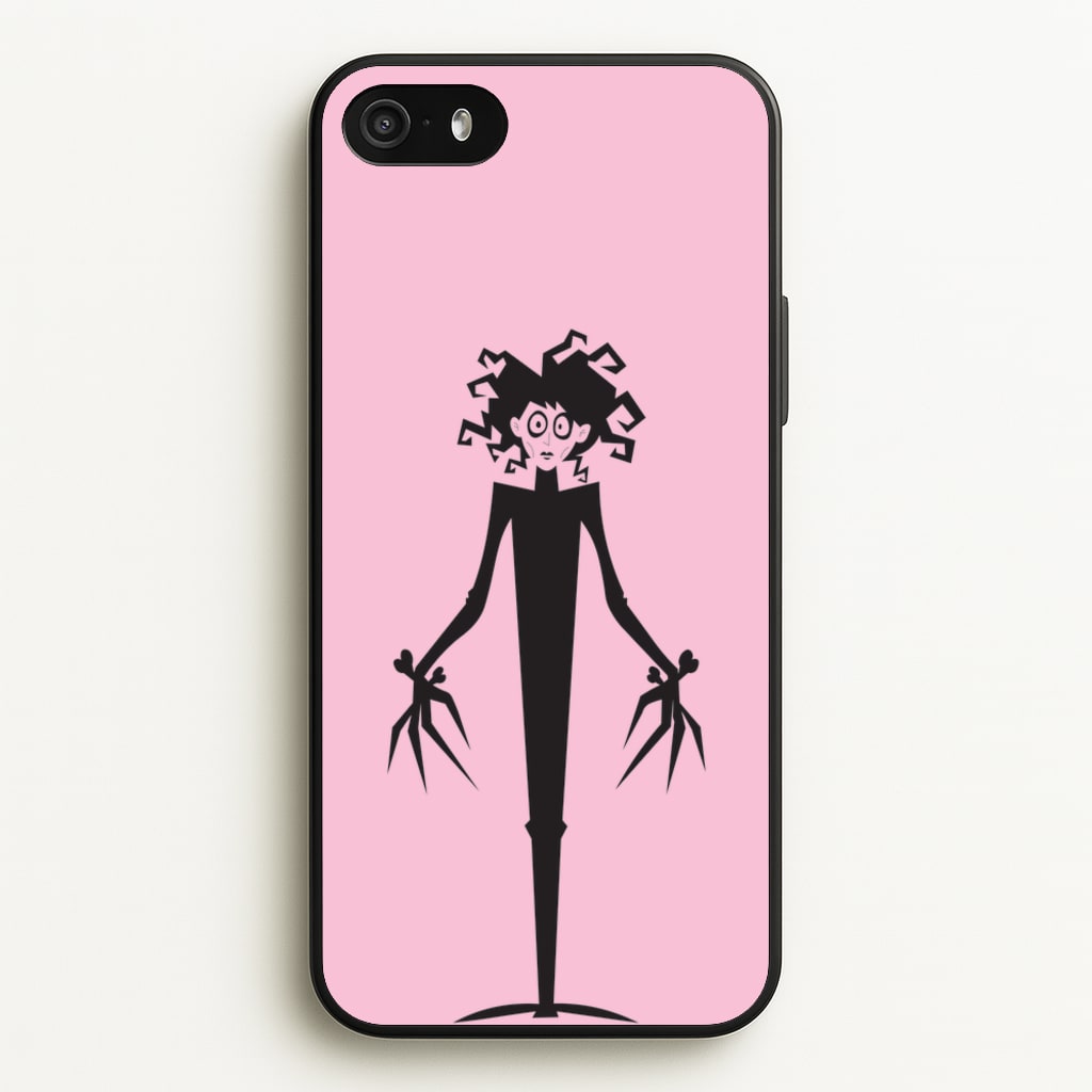 Cartoon - Scissorhands - Edward Scissorhands Phone Case for iPhone 5 / 5s / SE 2016