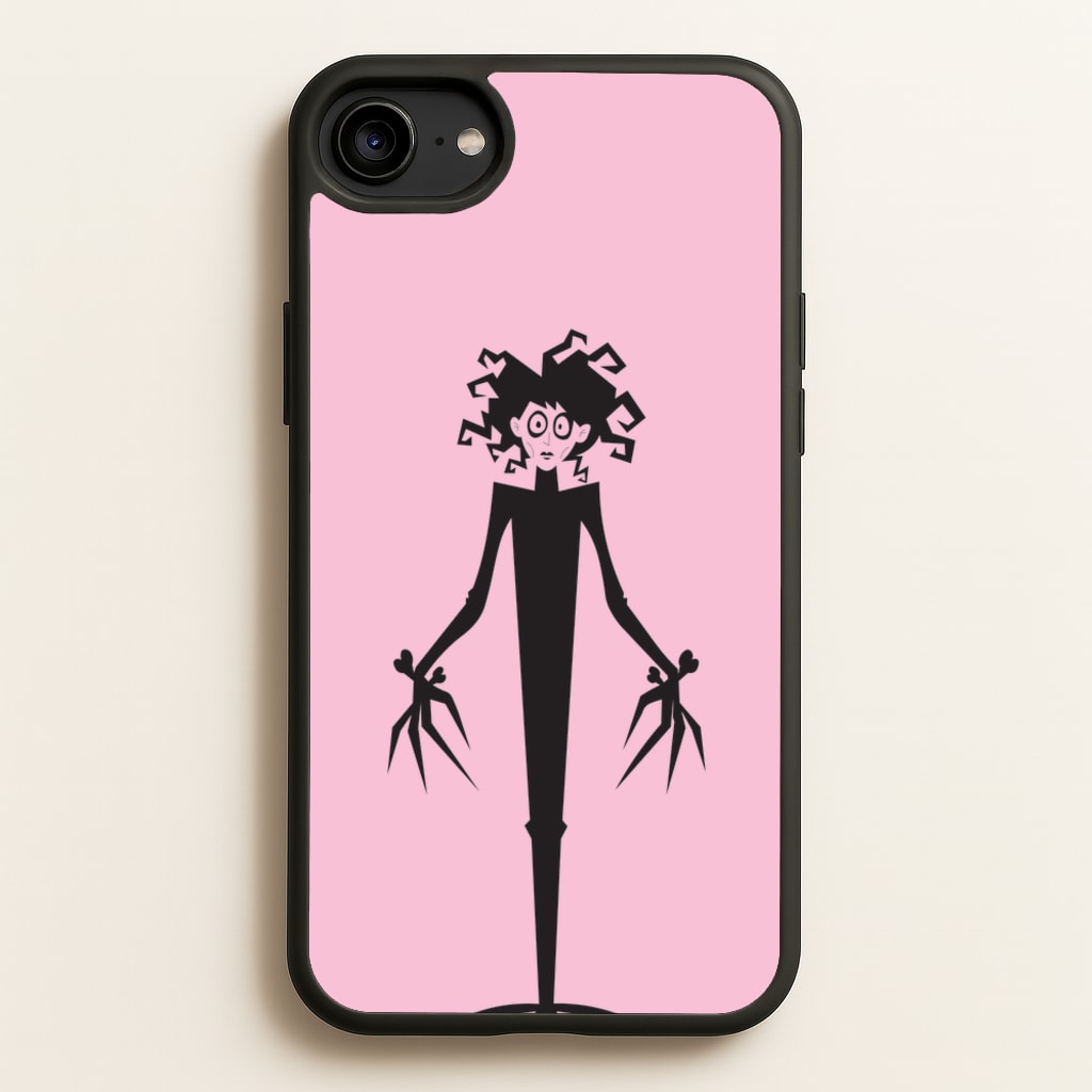 Cartoon - Scissorhands - Edward Scissorhands Phone Case for iPhone 6 / 7 / 8 / SE