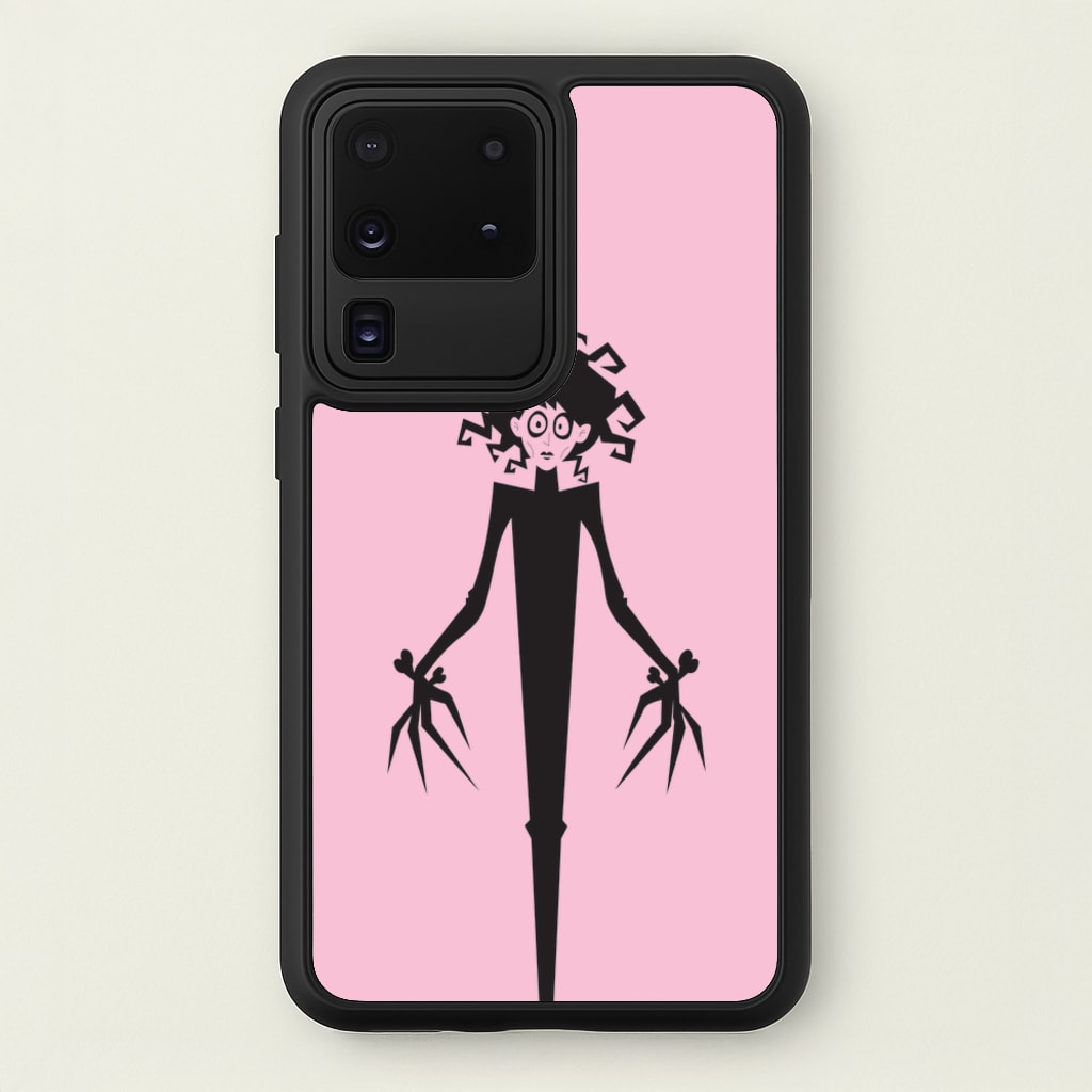 Cartoon - Scissorhands - Edward Scissorhands Phone Case for Galaxy S20 Ultra