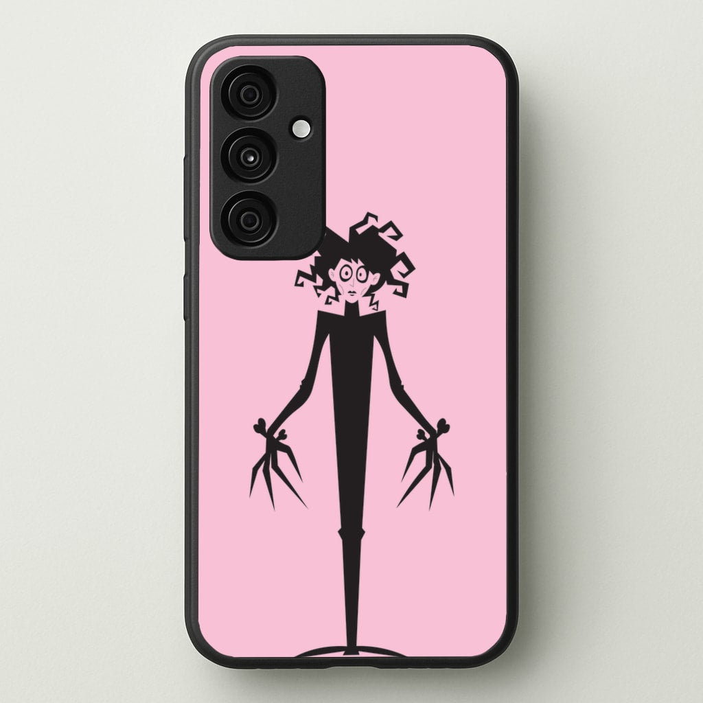 Cartoon - Scissorhands - Edward Scissorhands Phone Case for Galaxy A55