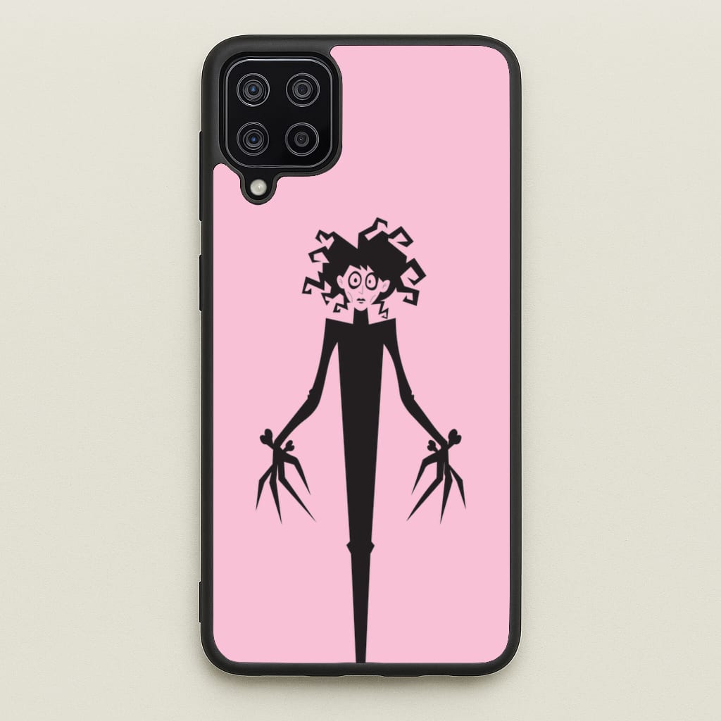 Cartoon - Scissorhands - Edward Scissorhands Phone Case for Galaxy A12