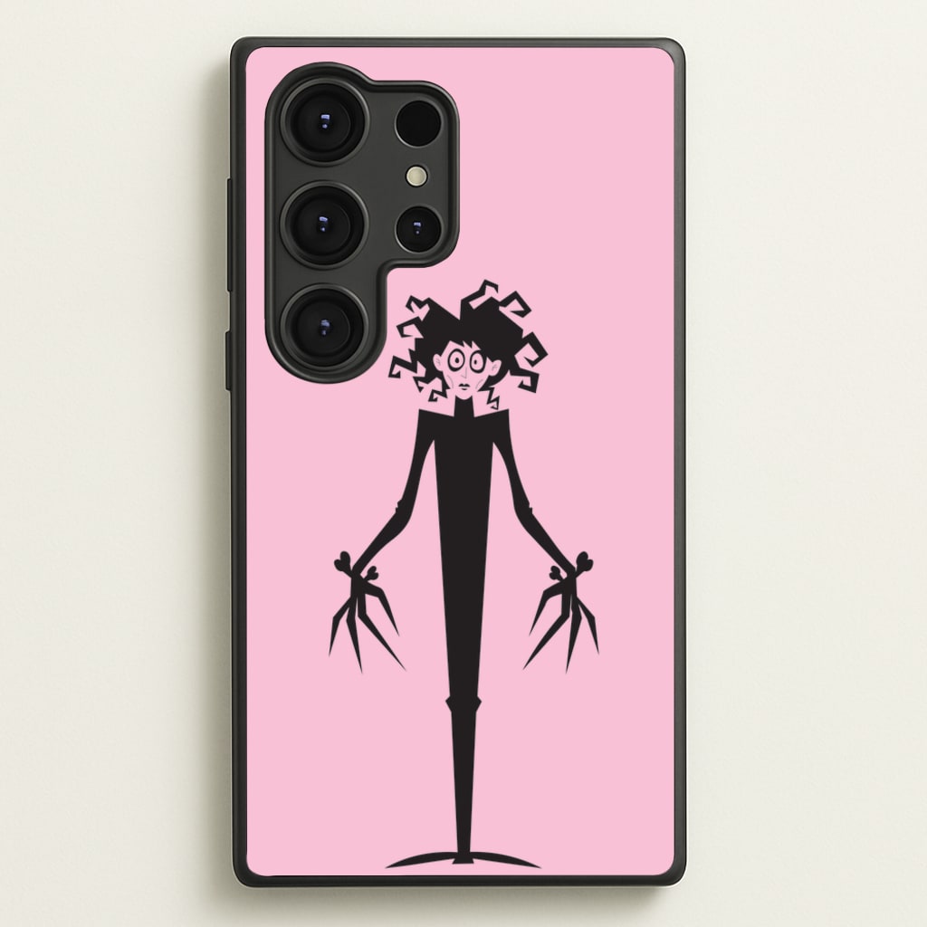 Cartoon - Scissorhands - Edward Scissorhands Phone Case for Galaxy S25 Ultra