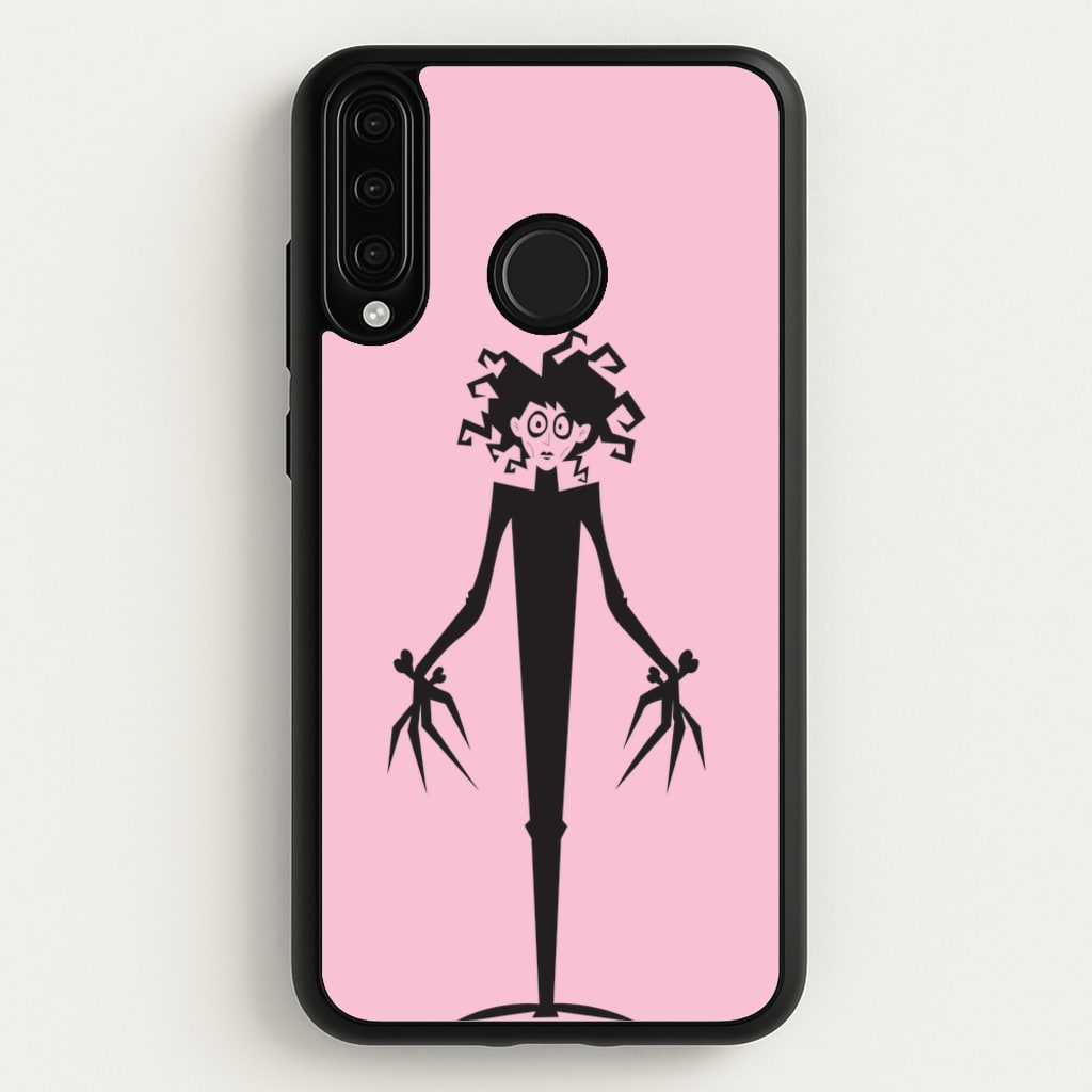 Cartoon - Scissorhands - Edward Scissorhands Phone Case for Huawei P30 Lite