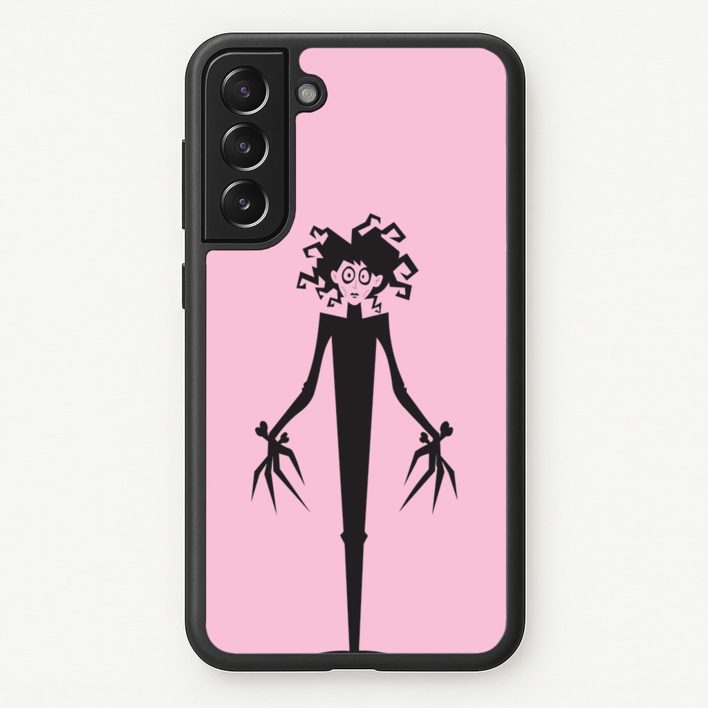 Cartoon - Scissorhands - Edward Scissorhands Phone Case for Galaxy S21 Plus