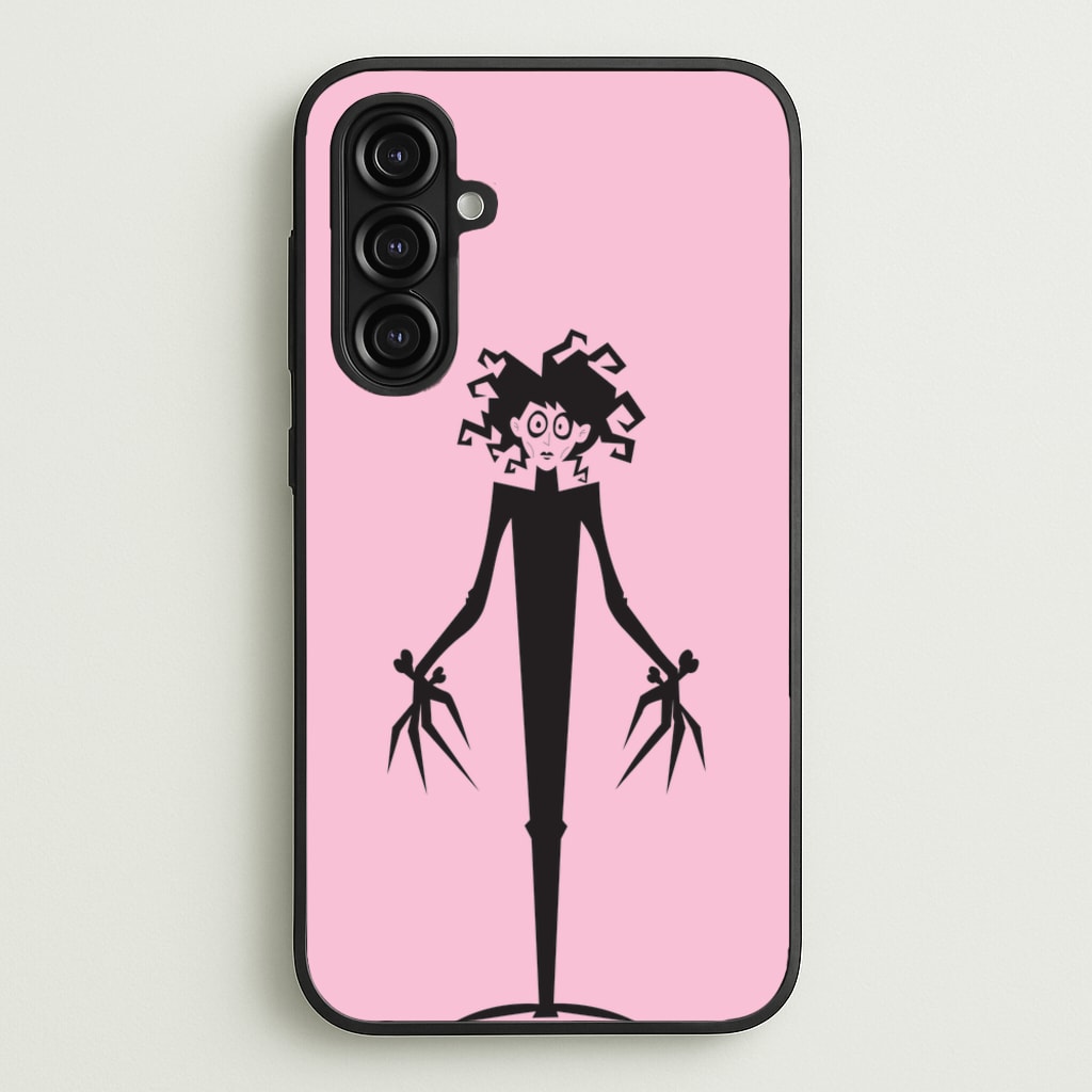 Cartoon - Scissorhands - Edward Scissorhands Phone Case for Galaxy A16