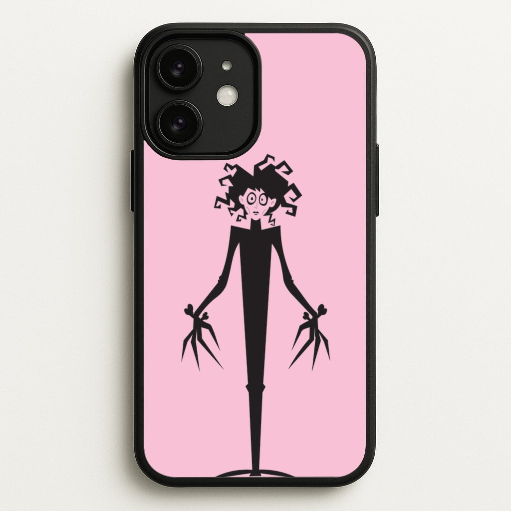 Cartoon - Scissorhands - Edward Scissorhands Phone Case for iPhone 11