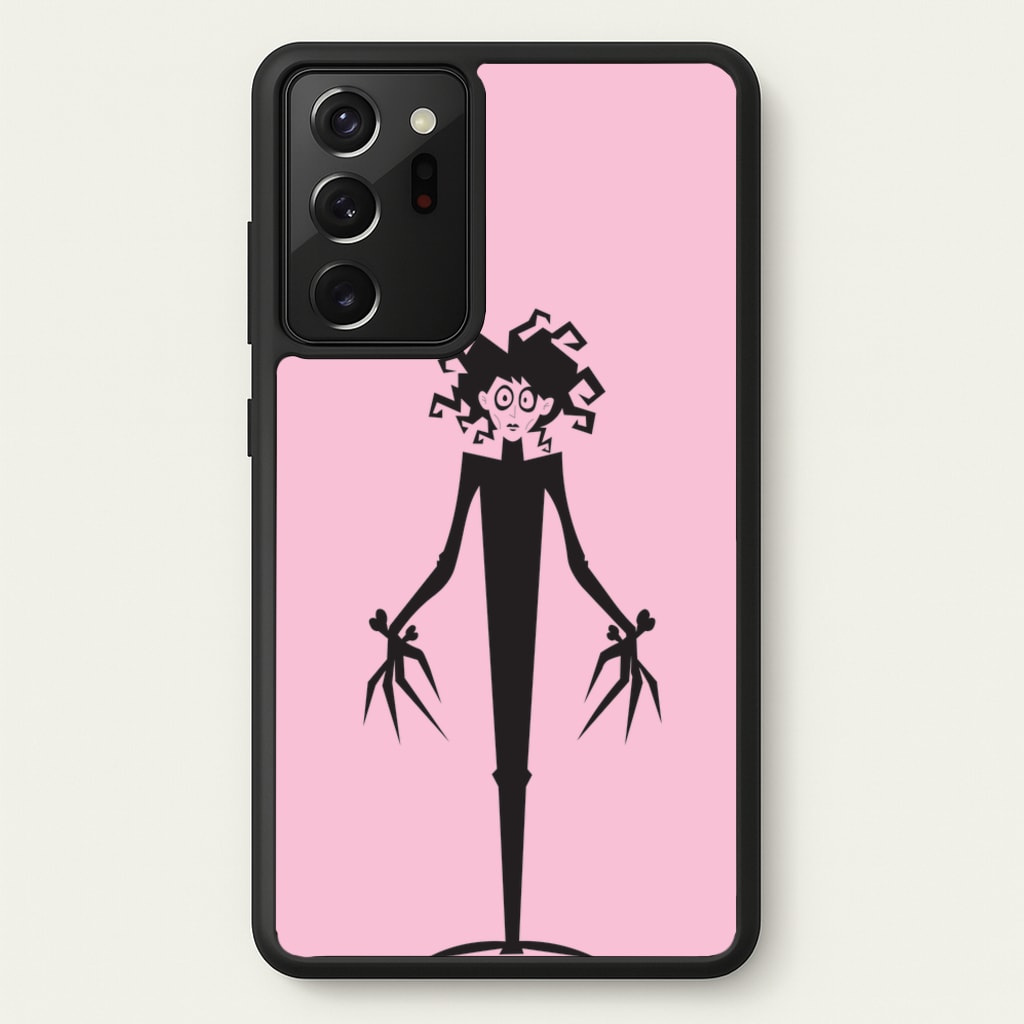 Cartoon - Scissorhands - Edward Scissorhands Phone Case for Galaxy Note 20 Ultra