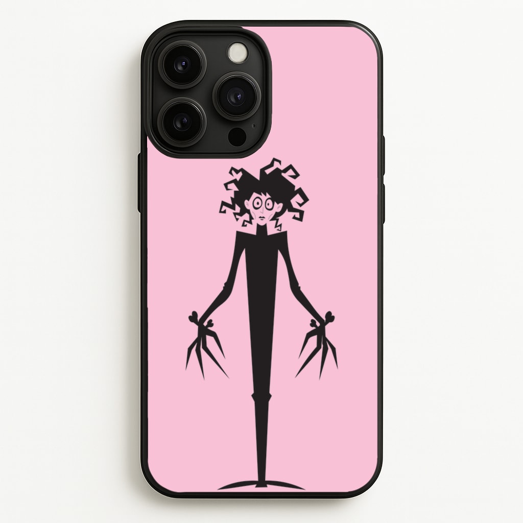 Cartoon - Scissorhands - Edward Scissorhands Phone Case for iPhone 13 Pro Max