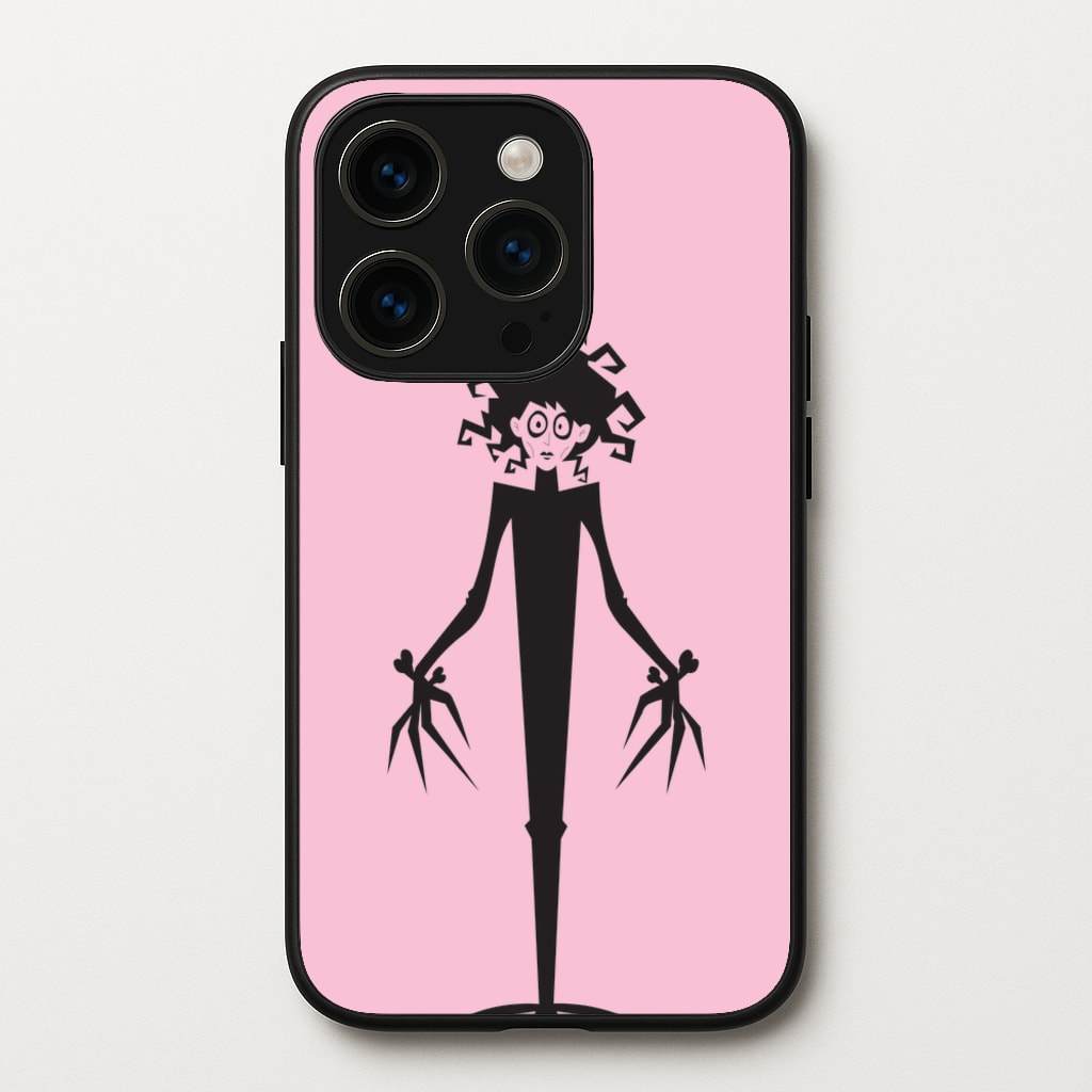 Cartoon - Scissorhands - Edward Scissorhands Phone Case for iPhone 15 Pro Max