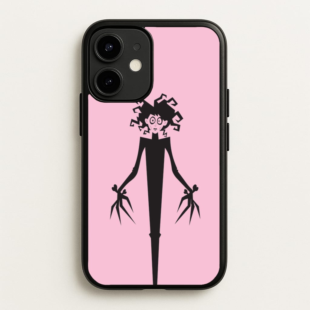 Cartoon - Scissorhands - Edward Scissorhands Phone Case for iPhone 12 / 12 Pro