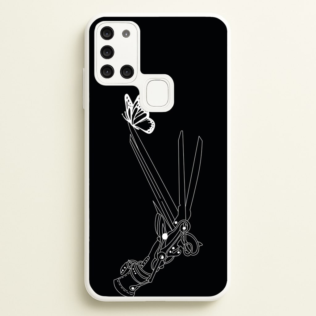 Scissorhands - Scissorhands - Edward Scissorhands Phone Case for Galaxy A21s