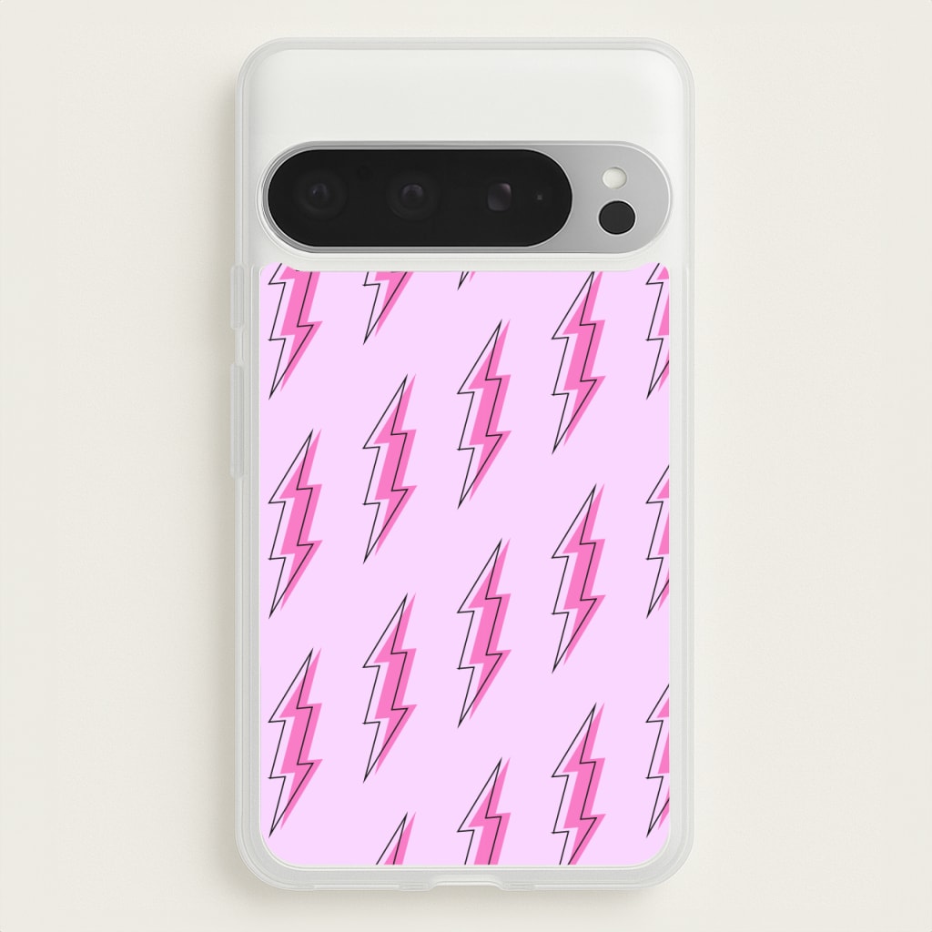 Pink Lightning - Eighties - Eighties Phone Case for Google Pixel 9 Pro XL