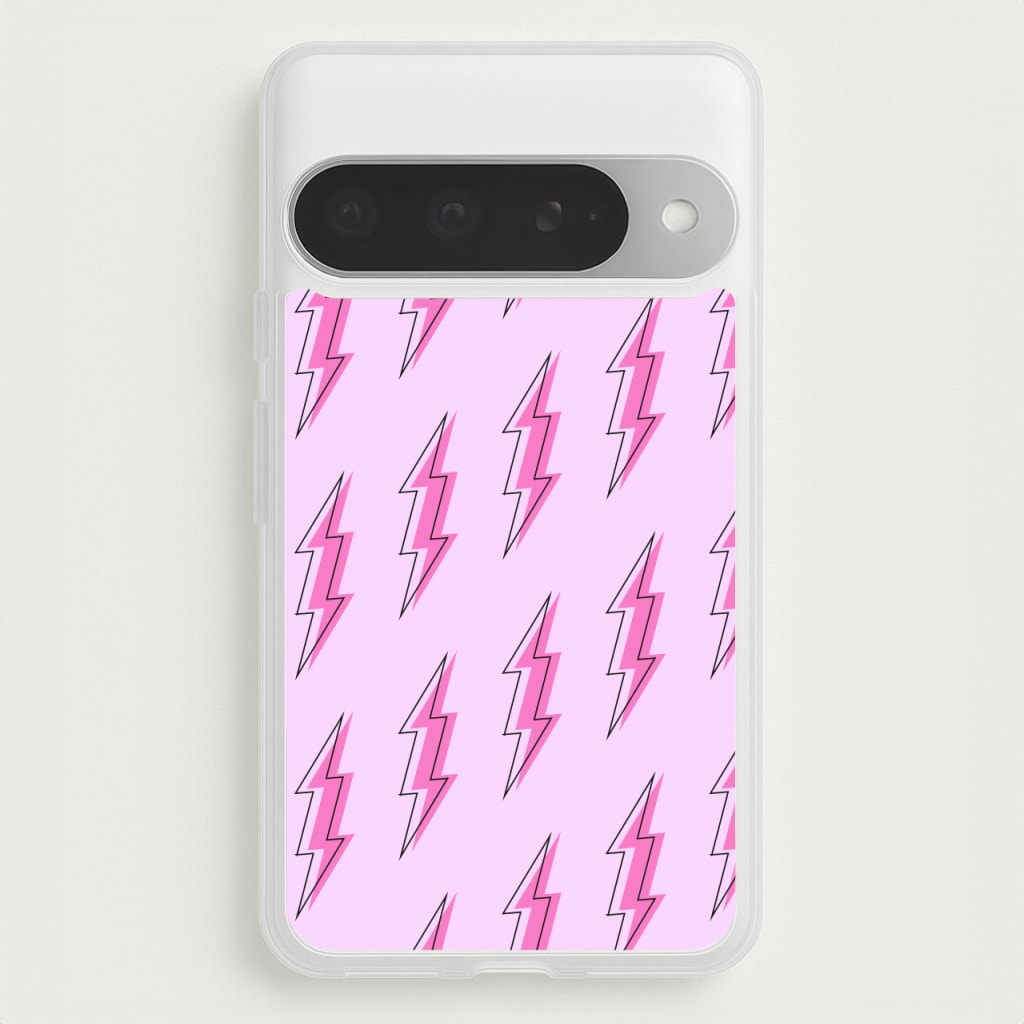 Pink Lightning - Eighties Phone Case for Google Pixel 10 Pro XL