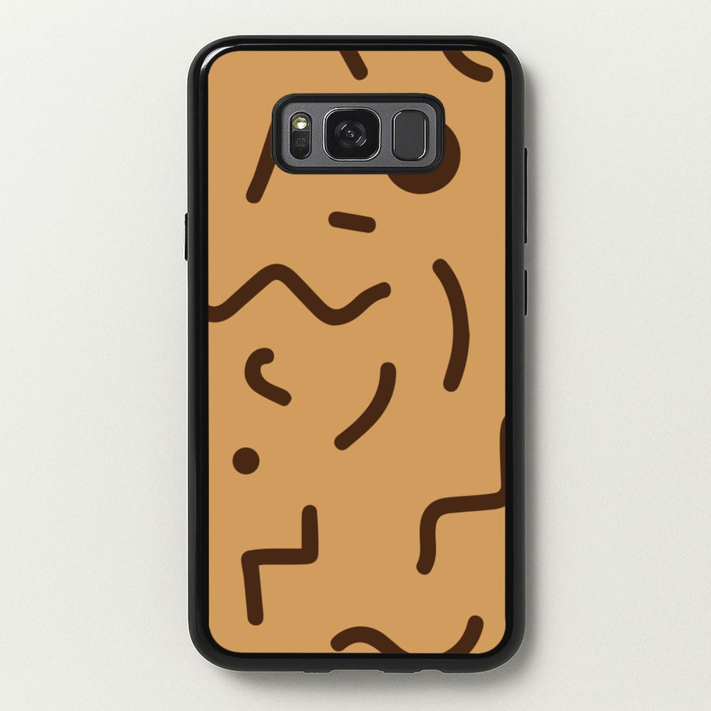 Nude Abstract Pattern - Eighties - Eighties Phone Case for Galaxy S8
