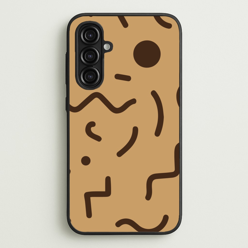 Nude Abstract Pattern - Eighties - Eighties Phone Case for Galaxy A16