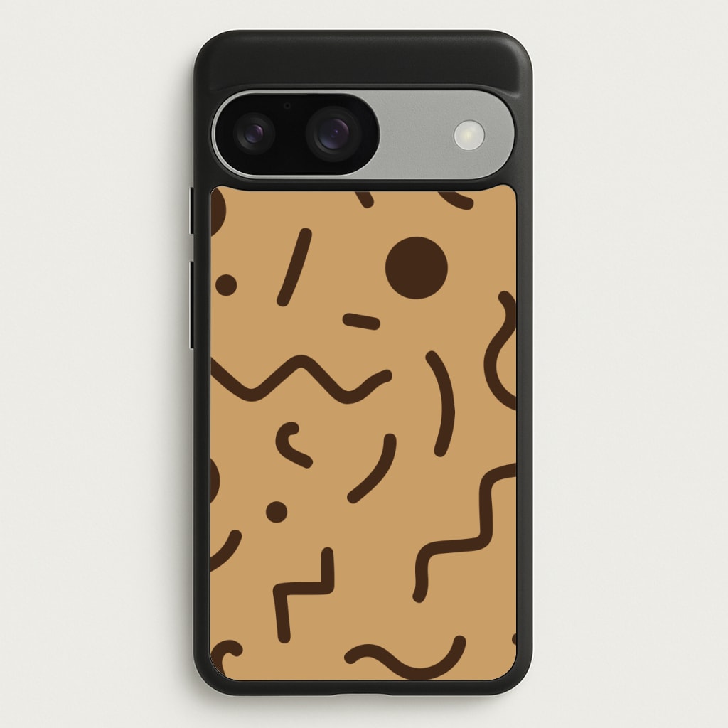 Nude Abstract Pattern - Eighties - Eighties Phone Case for Google Pixel 9 / 9 Pro
