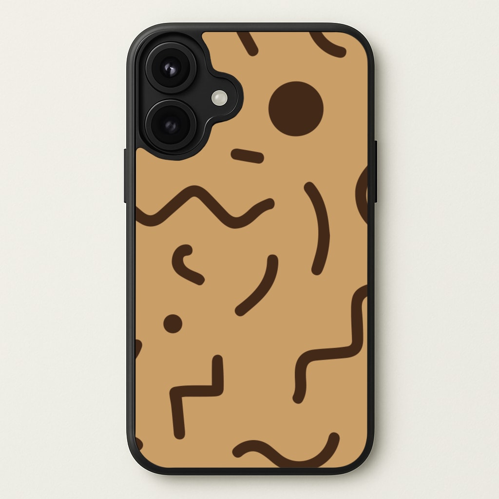 Nude Abstract Pattern - Eighties Phone Case for iPhone 17