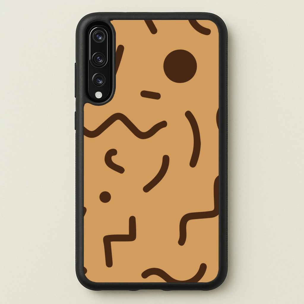 Nude Abstract Pattern - Eighties - Eighties Phone Case for Huawei P20 Pro