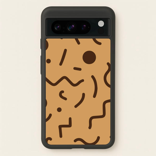 Nude Abstract Pattern - Eighties - Eighties Phone Case for Google Pixel 8 Pro