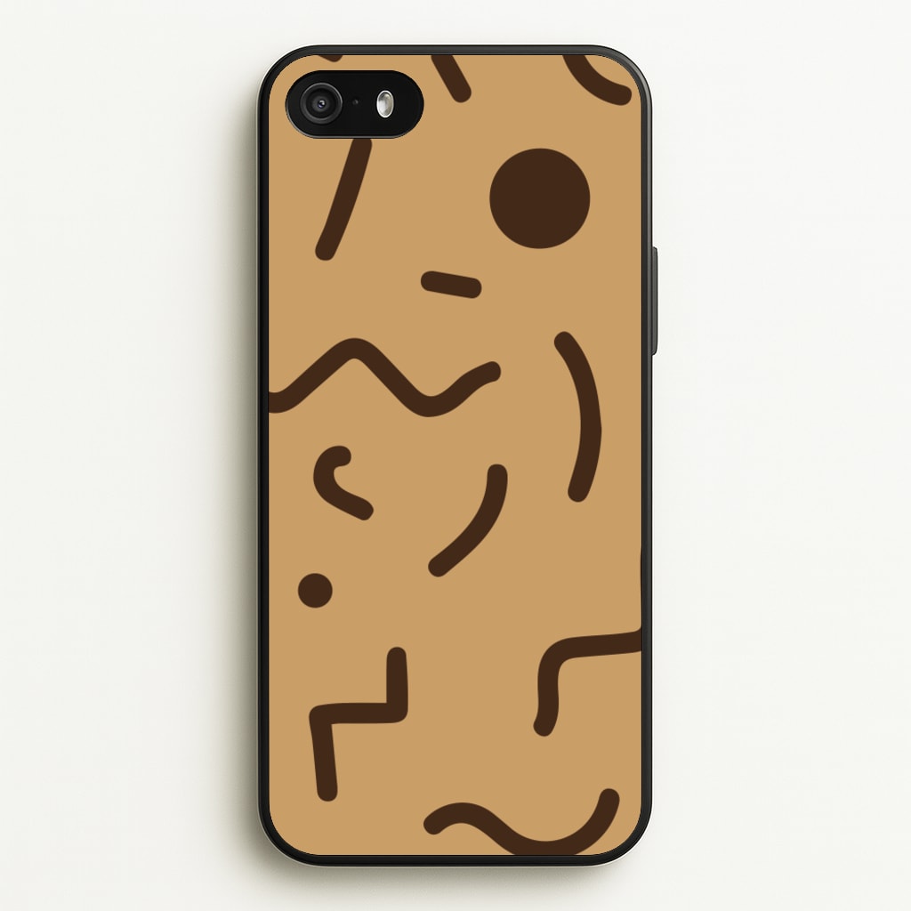 Nude Abstract Pattern - Eighties - Eighties Phone Case for iPhone 5 / 5s / SE 2016