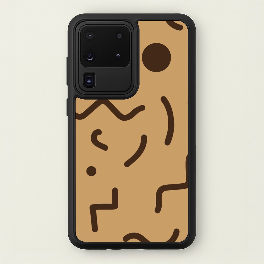 Nude Abstract Pattern - Eighties - Eighties Phone Case for Galaxy S20 Ultra