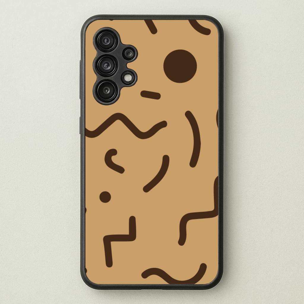 Nude Abstract Pattern - Eighties - Eighties Phone Case for Galaxy A13