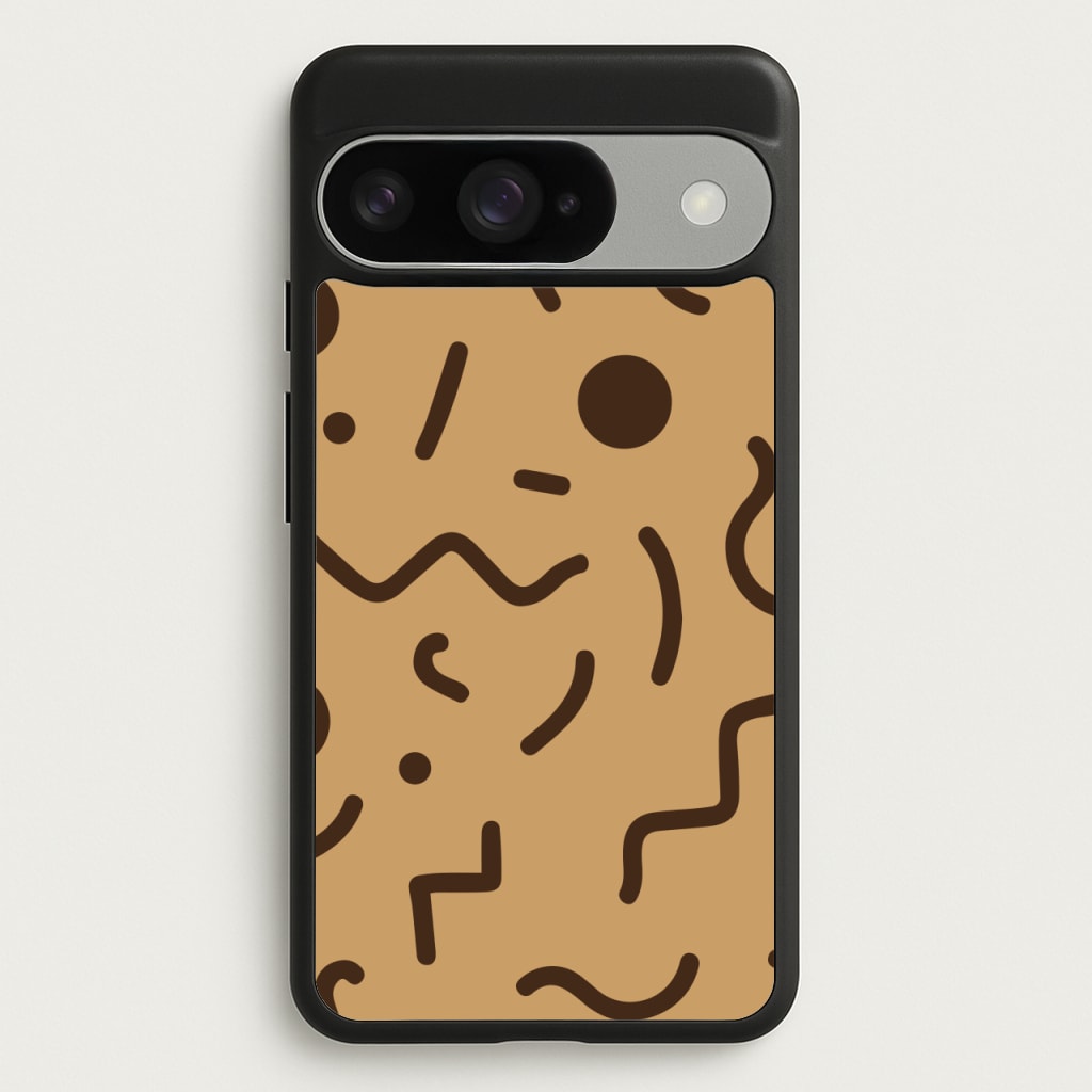 Nude Abstract Pattern - Eighties Phone Case for Google Pixel 10 / 10 Pro