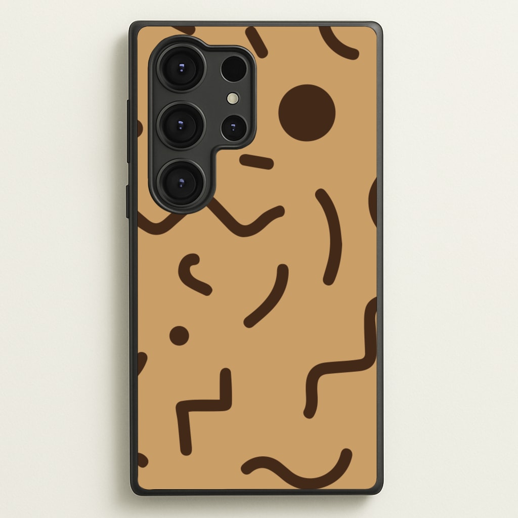Nude Abstract Pattern - Eighties - Eighties Phone Case for Galaxy S25 Ultra