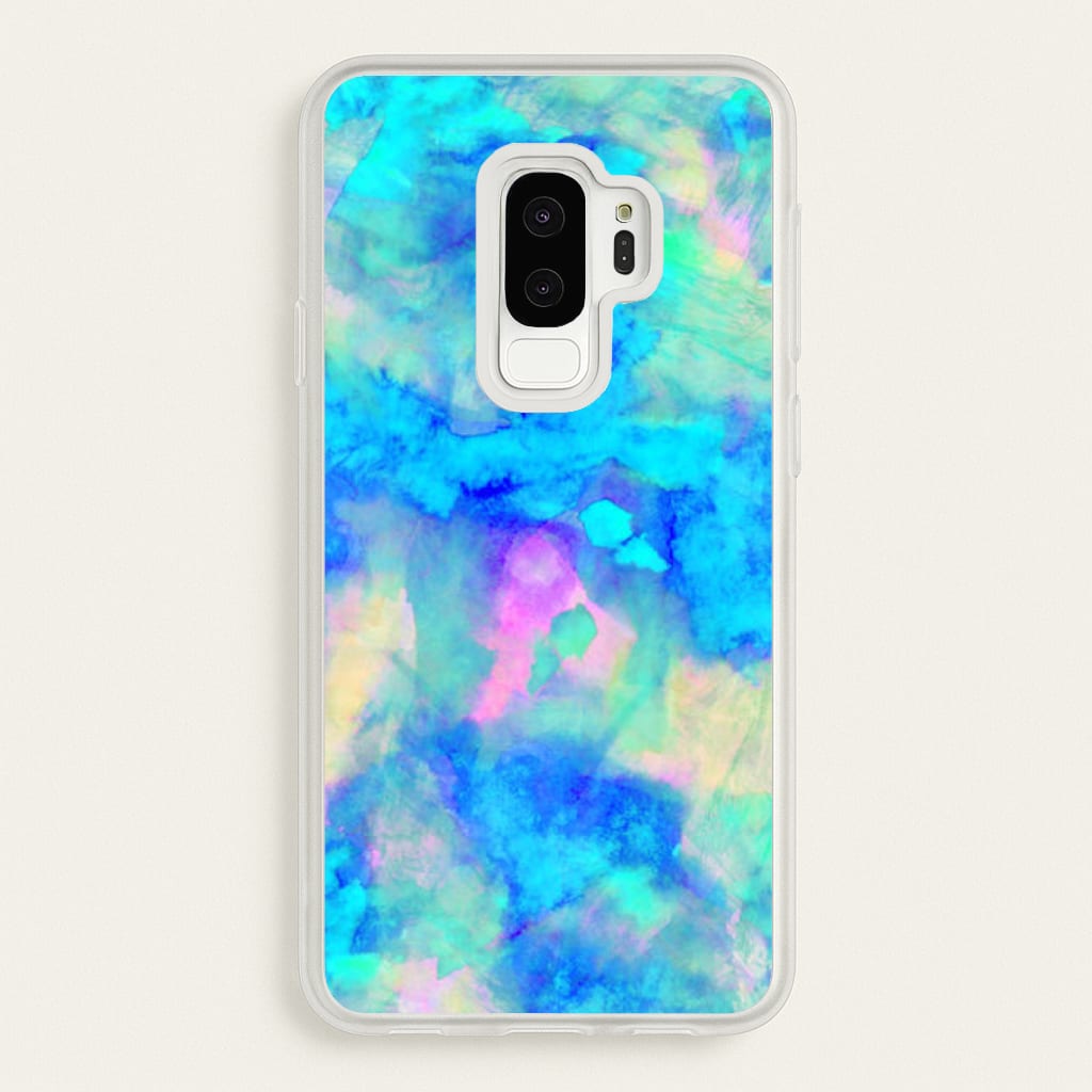 Electric Blue - Phone Case for Galaxy S9 Plus