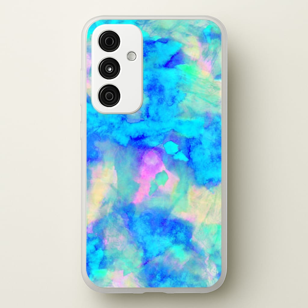 Electric Blue - Phone Case for Galaxy A35