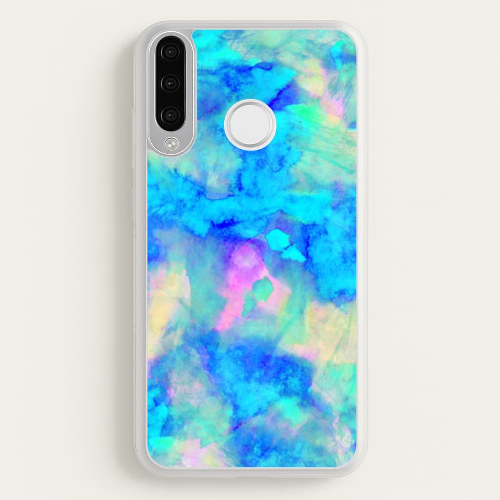 Electric Blue - Phone Case for Huawei P30 Lite