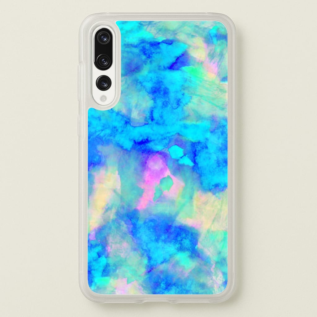 Electric Blue - Phone Case for Huawei P20 Pro