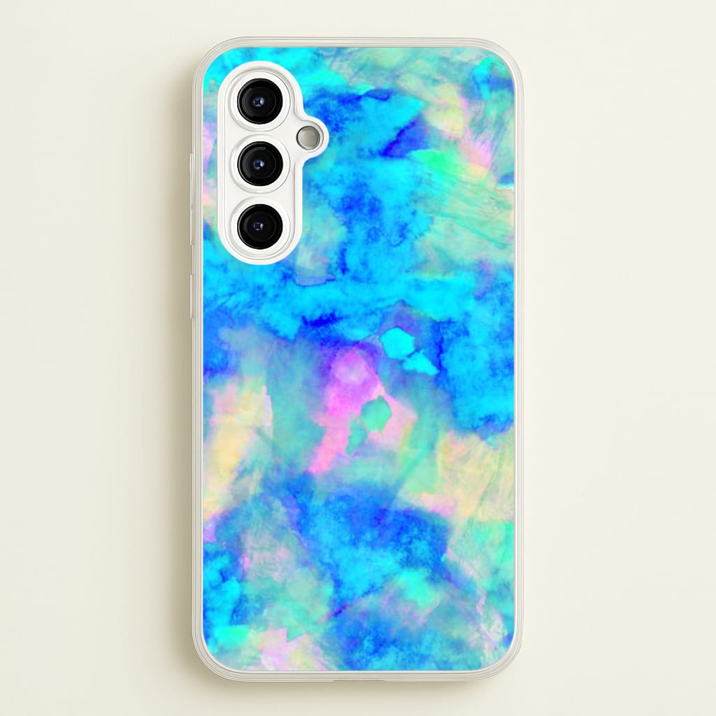 Electric Blue - Phone Case for Galaxy A54