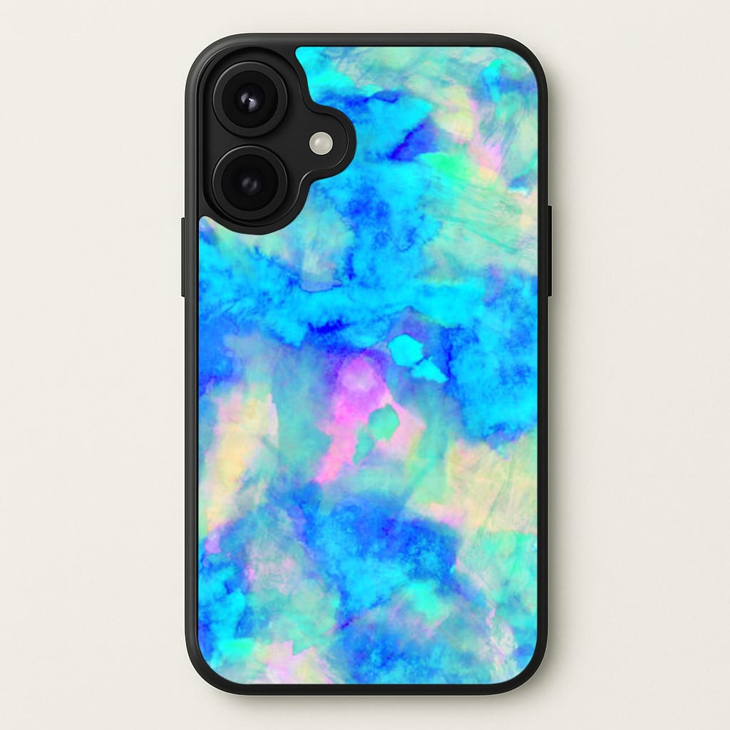 Electric Blue Phone Case for iPhone 17