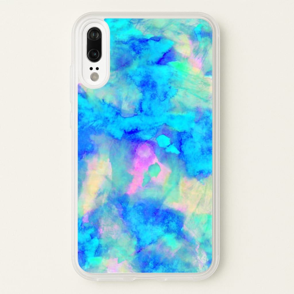 Electric Blue - Phone Case for Huawei P20