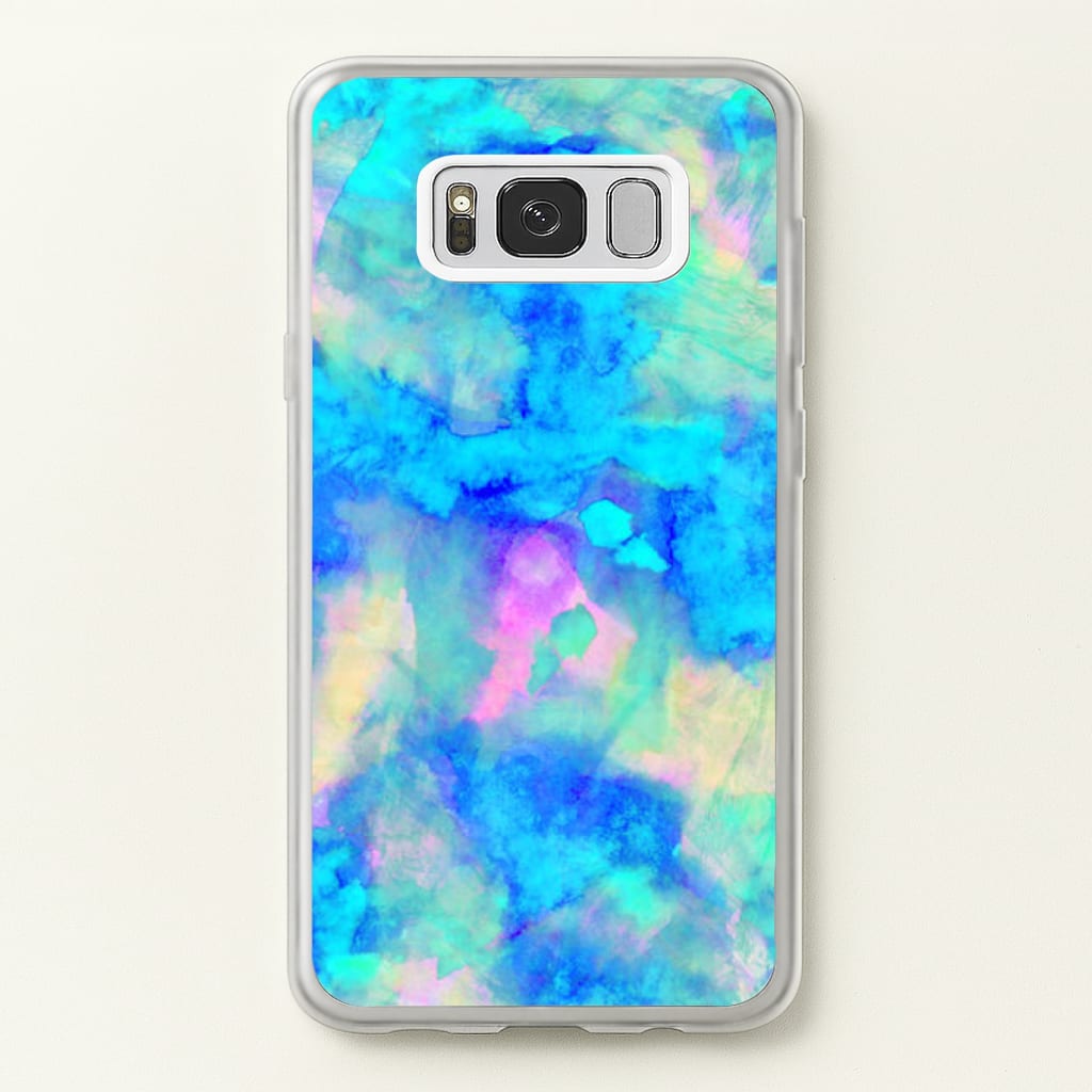Electric Blue - Phone Case for Galaxy S8 Plus