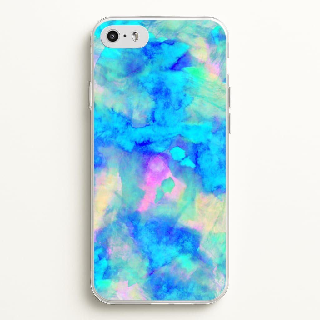 Electric Blue - Phone Case for iPhone 5 / 5s / SE 2016