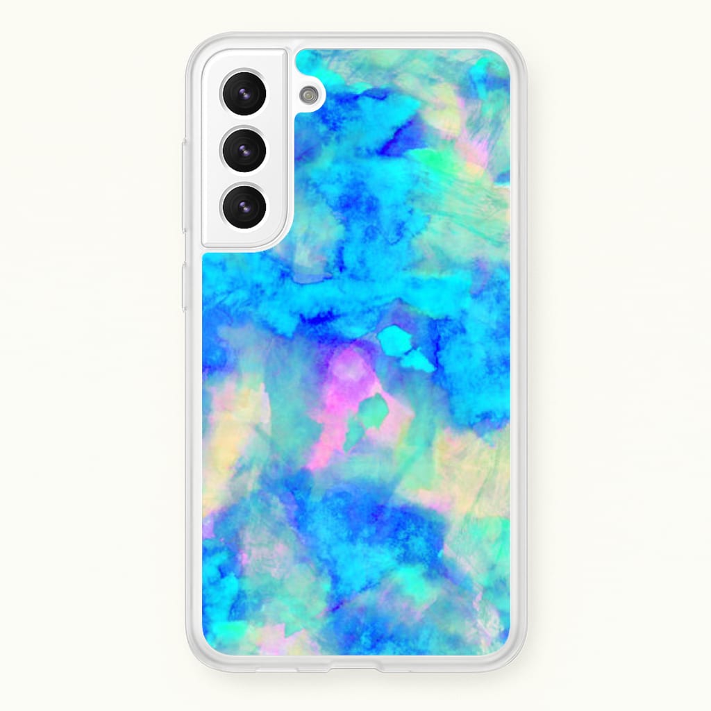 Electric Blue - Phone Case for Galaxy S21 Plus