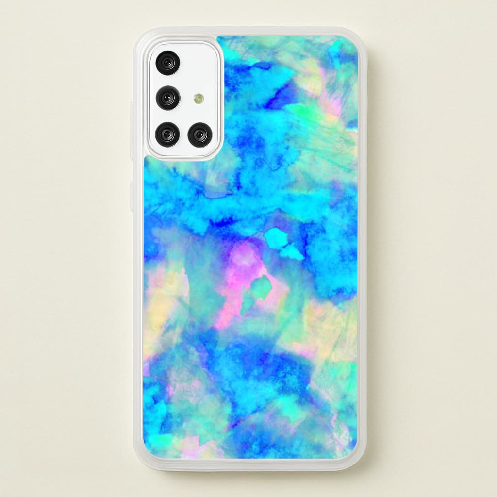 Electric Blue - Phone Case for Galaxy A71