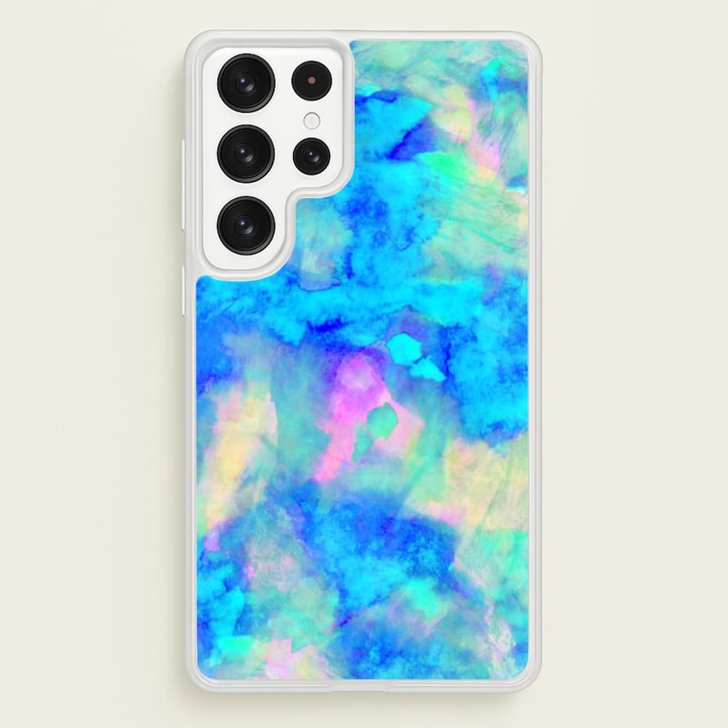 Electric Blue - Phone Case for Galaxy S22 Ultra